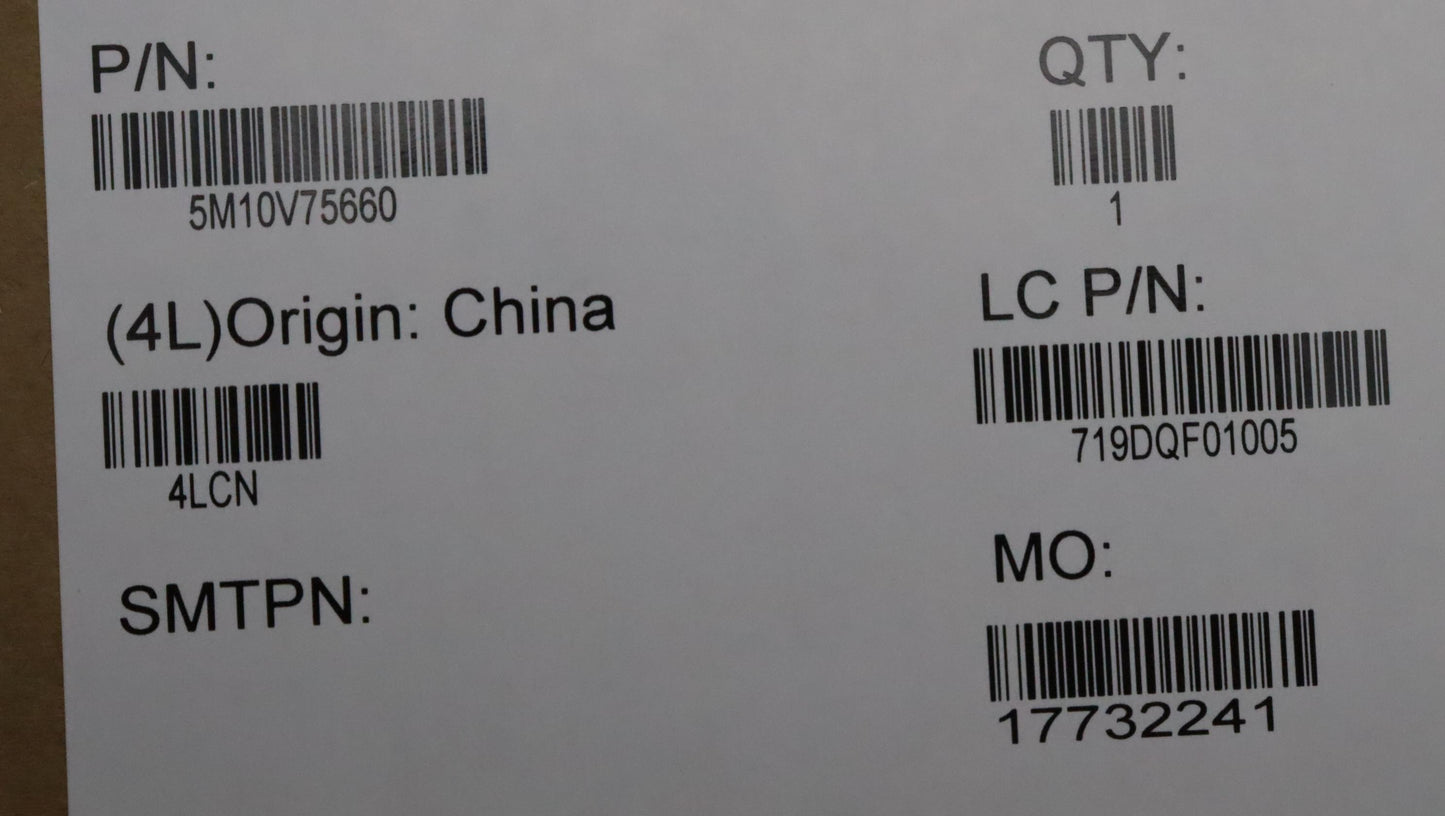 Lenovo Mechasm 16Wuxga,Ag,Hyb,Boe - 5M10V75660