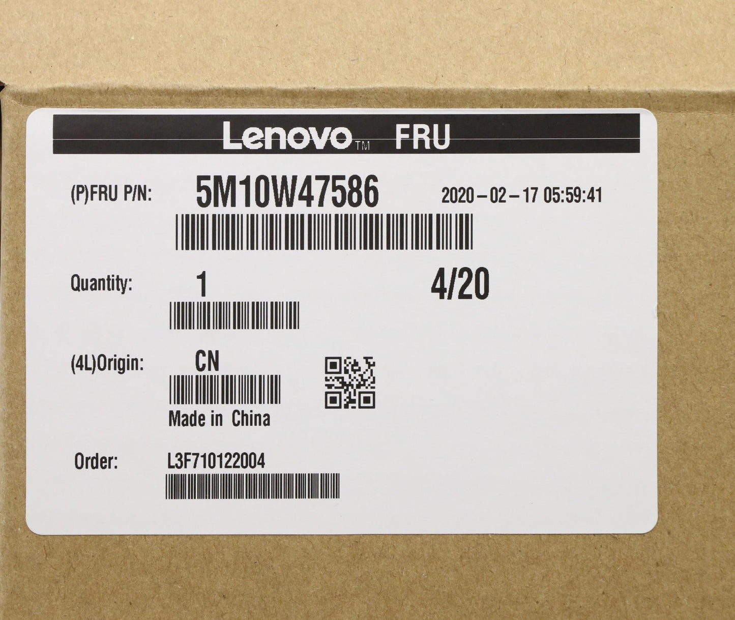 Lenovo Mech Asm Cover W Fpr Slv - 5M10W47586