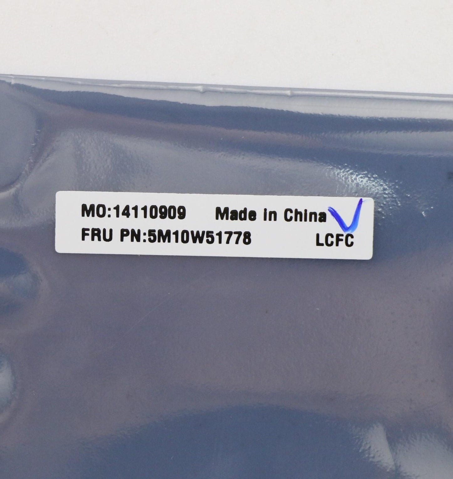 Lenovo Black Mylar Card for CS16_2BCP - 5M10W51778