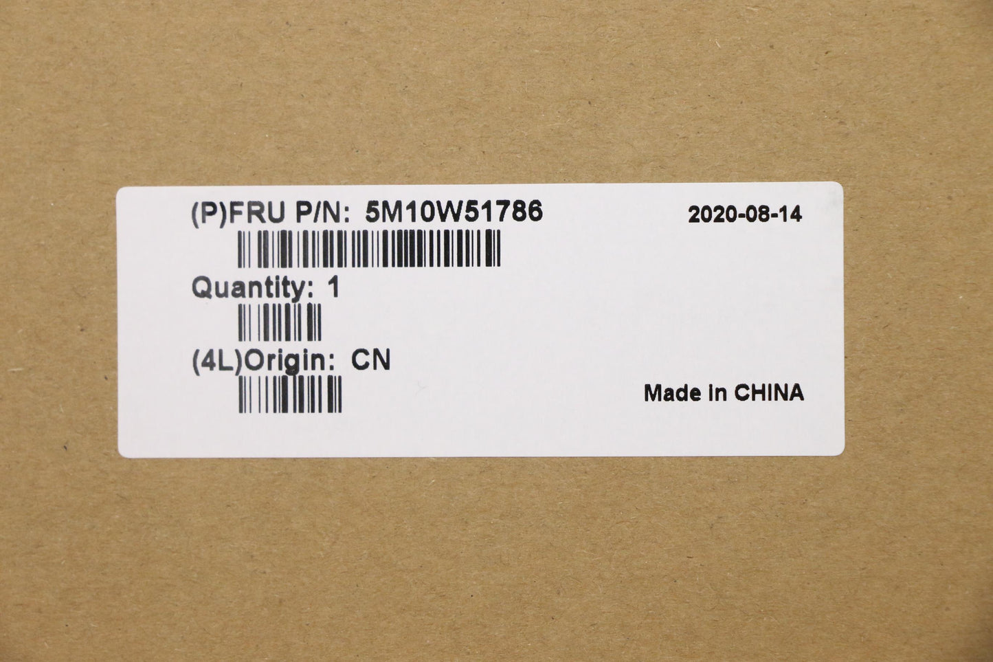 Lenovo FRU CS16 2BCP Large Glass + Synaptics PCB, Deep Black, HHK, Sunrex - 5M10W51786