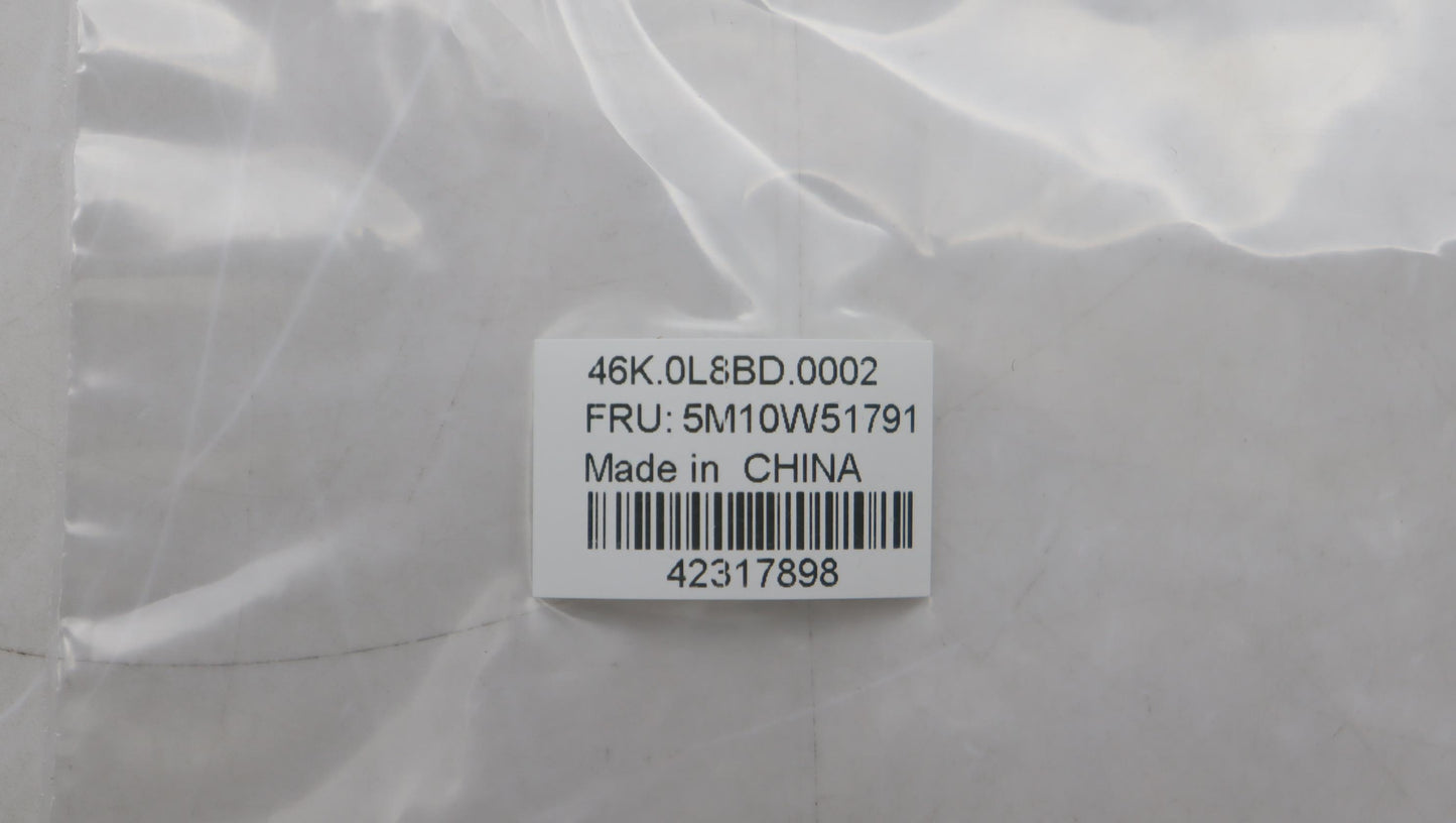 Lenovo Mech_Asm Cs16_2Bcp,Glass,Black - 5M10W51791