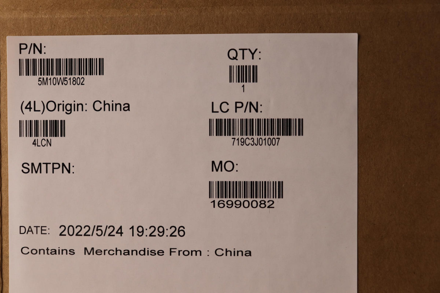 Lenovo CS21 2b CP, Glass, Gray, Tra - 5M10W51802