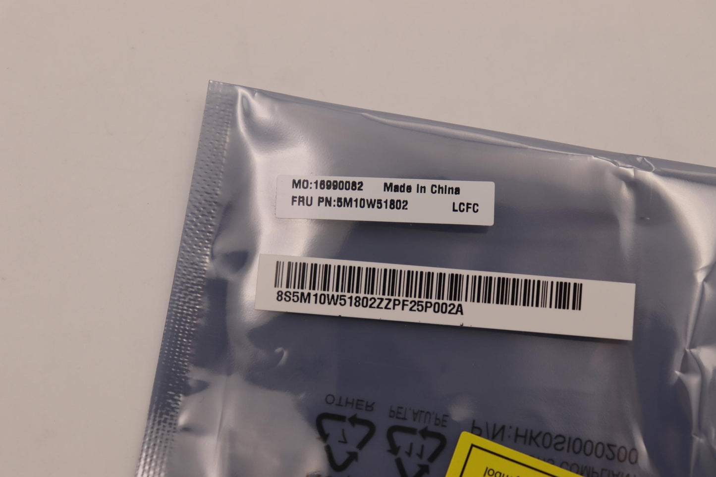 Lenovo CS21 2b CP, Glass, Gray, Tra - 5M10W51802