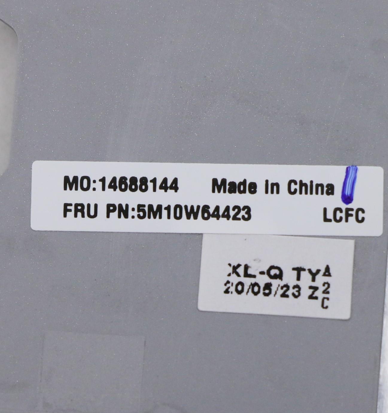 Lenovo Bl Kb W C Cover Asm Nor Slv Uk - 5M10W64423