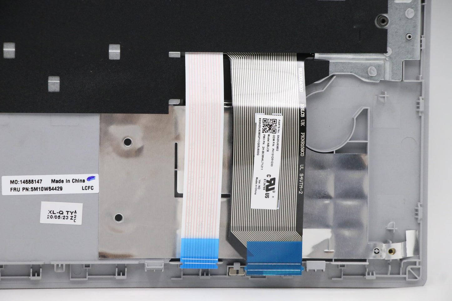 Lenovo Bl Kb W C Cover Asm Nrd Slv Uk - 5M10W64429