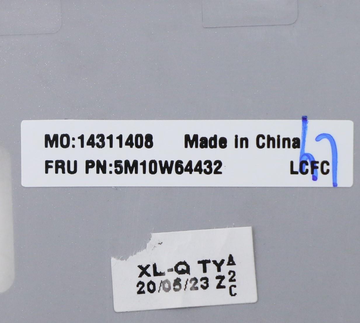 Lenovo Bl Kb W C Cover Asm Uke Slv Uk - 5M10W64432