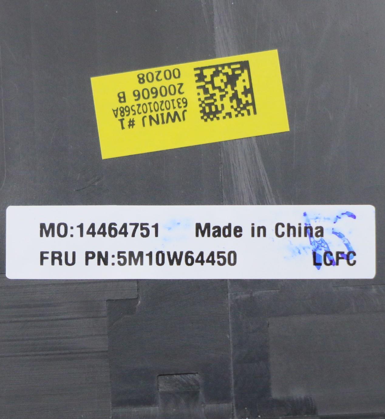 Lenovo Nbl Kb W C Txt Asm Twn Blk Us - 5M10W64450