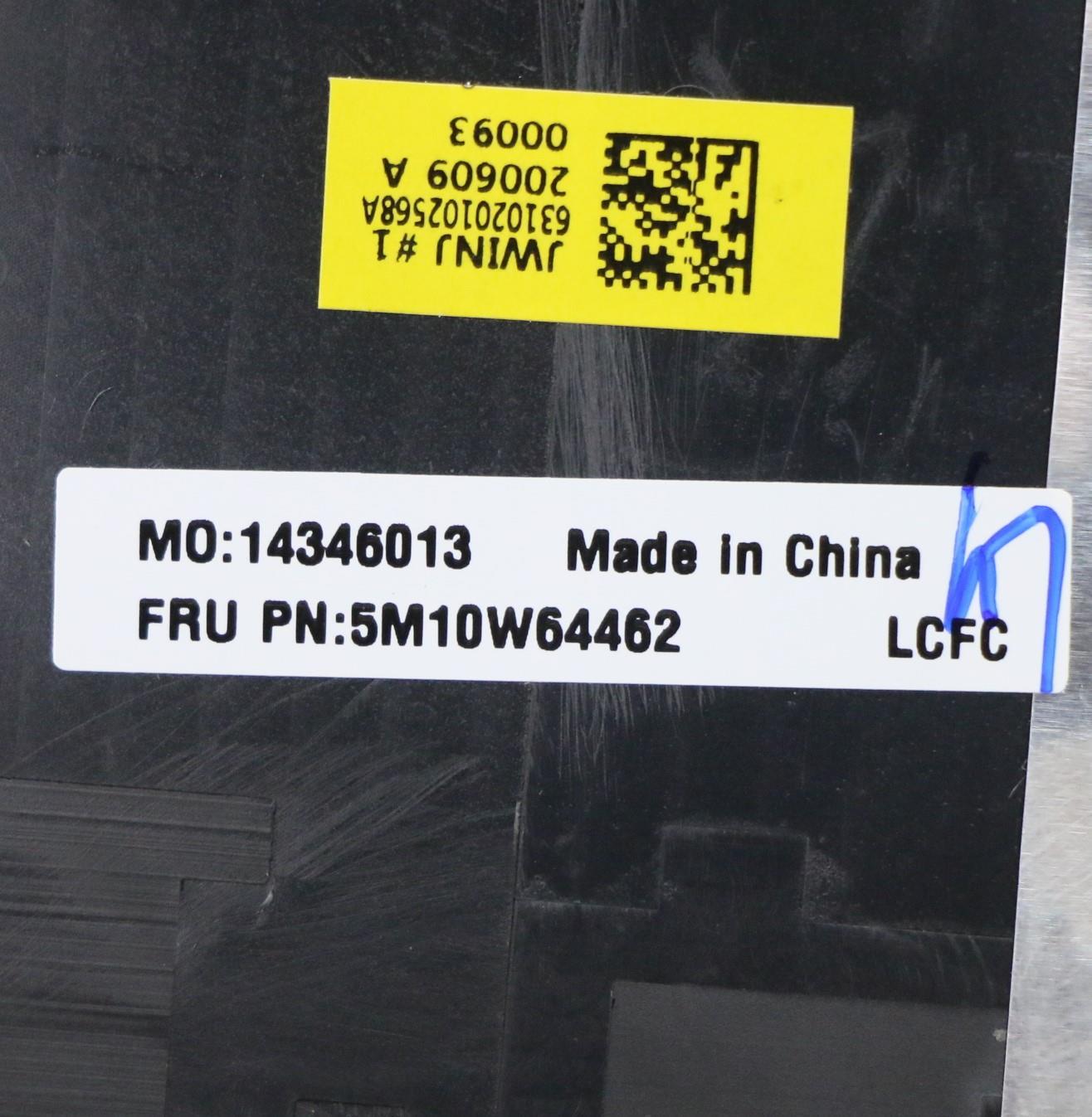 Lenovo Bl Kb W C Cvr Txtasm Ind Blk U - 5M10W64462