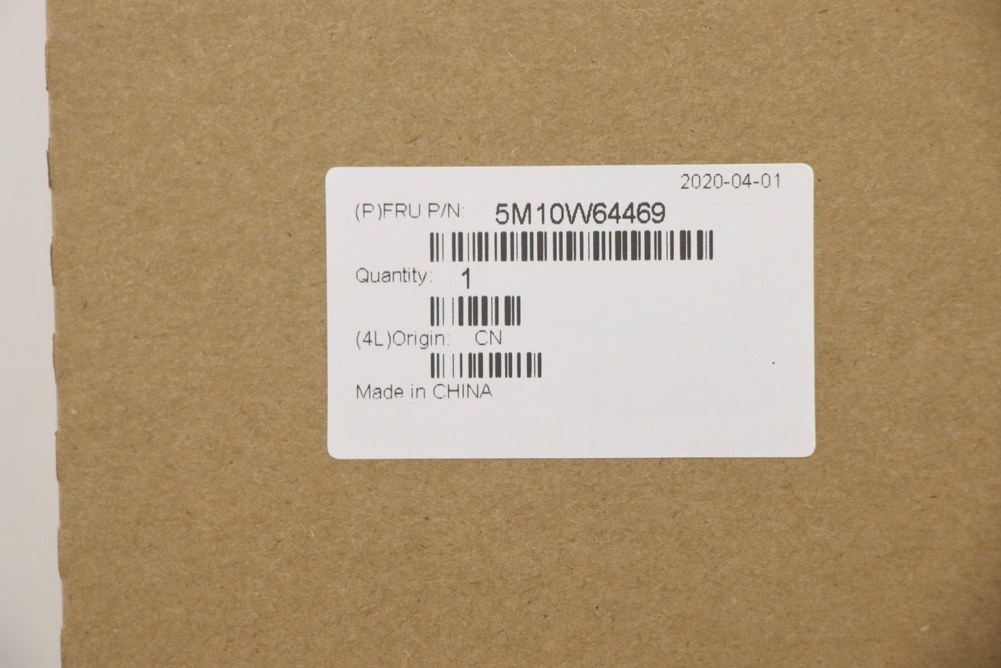 Lenovo FE5A0 Power Button with Fingerprint Reader, Black - 5M10W64469