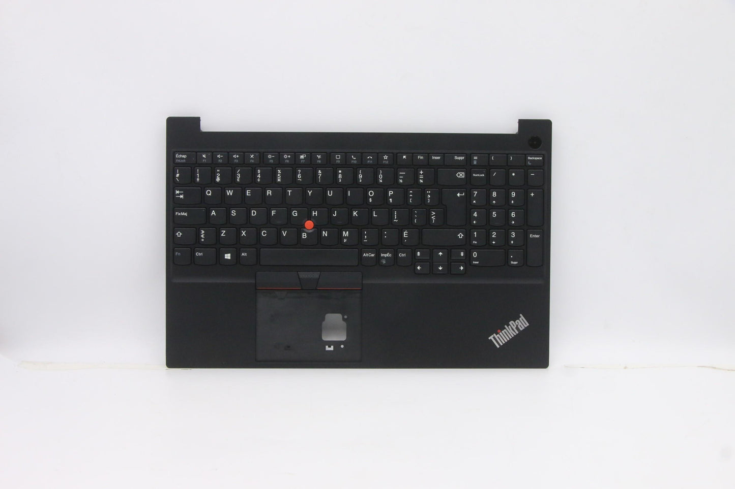 Lenovo C-Cover with Keyboard, Canadian French Layout, Black, Non-Backlit, Non-Fingerprint - 5M10W64514