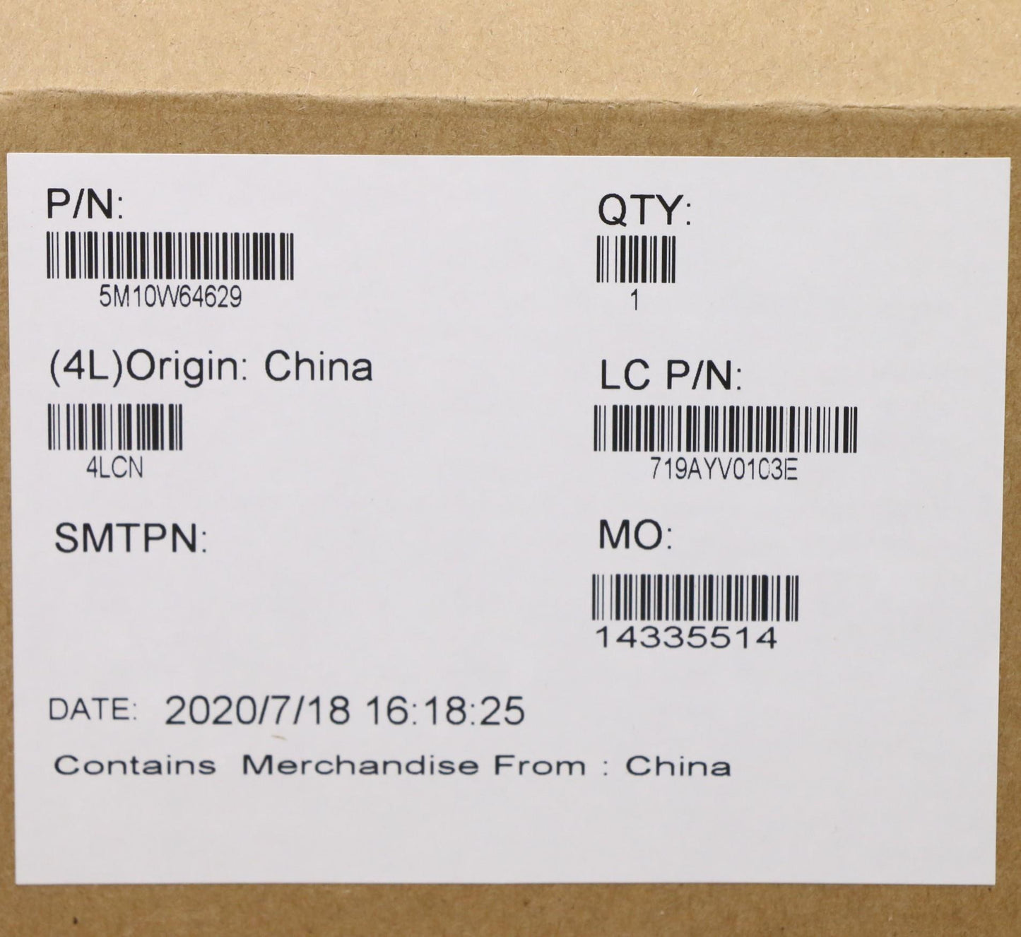 Lenovo C-Cover With Keyboard - 5M10W64629