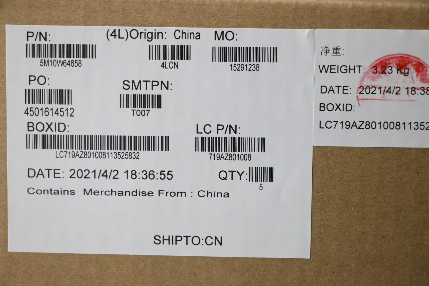 Lenovo C-Cover With Keyboard - 5M10W64658