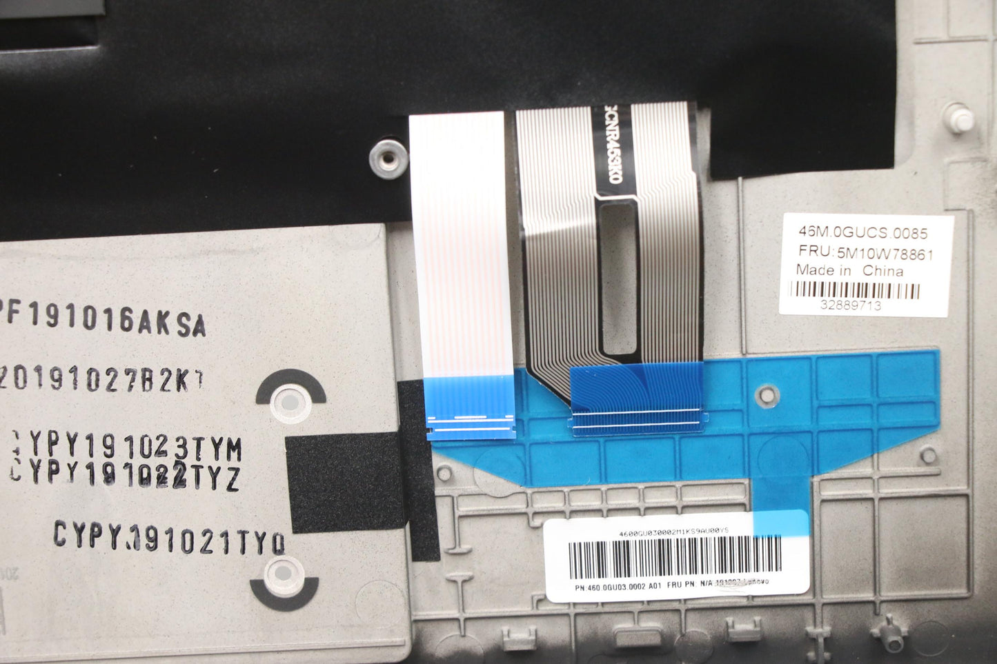 Lenovo C-Cover with Keyboard Assembly, English, Latin Layout - 5M10W78861