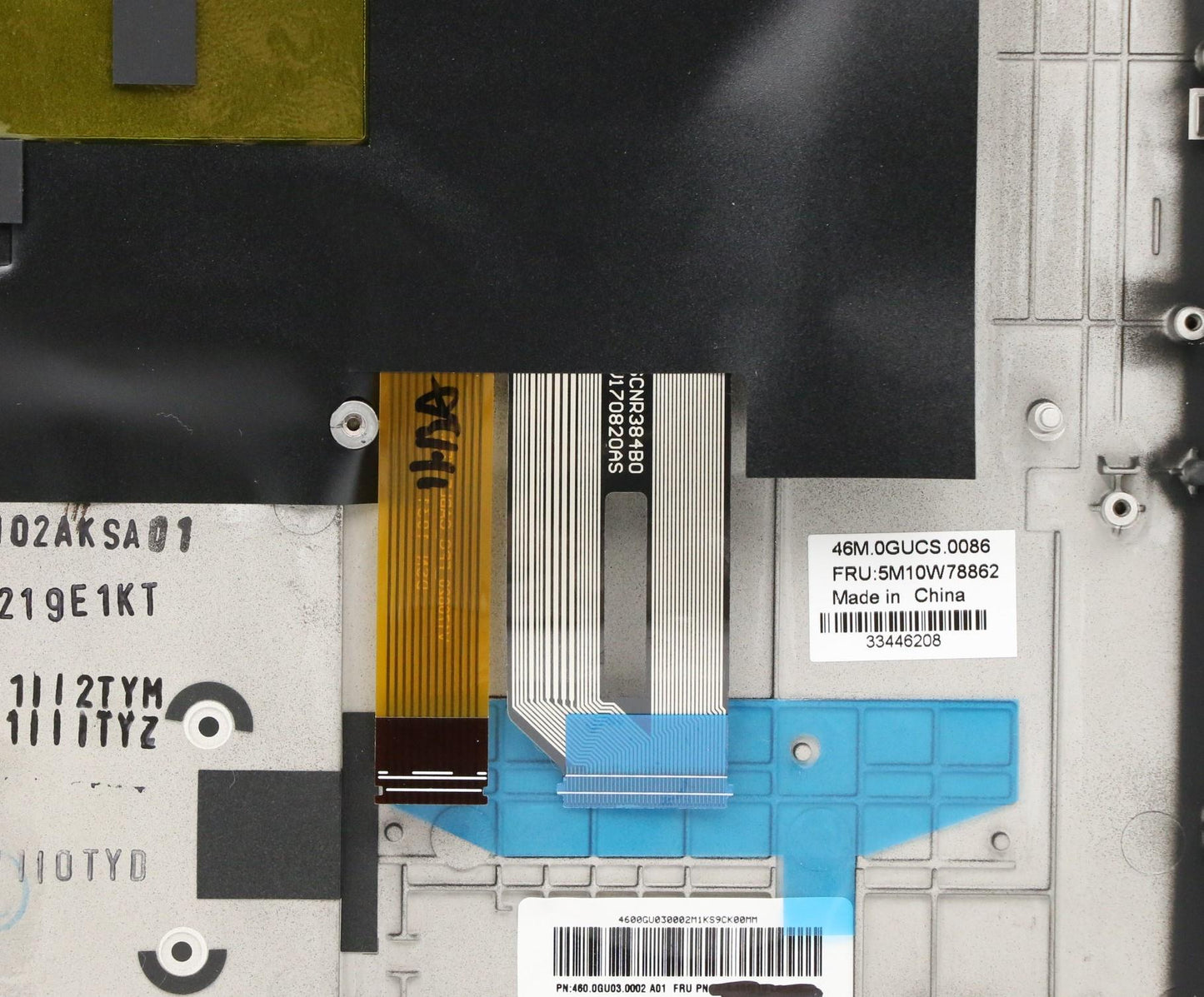 Lenovo C-Cover with Keyboard, USA English, Backlight, Non-Fingerprint - 5M10W78862