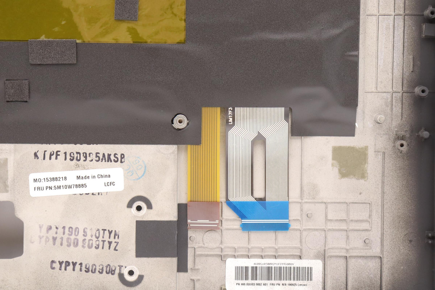 Lenovo Assembly Ucase W Kb Hbw Ltn Lp - 5M10W78885
