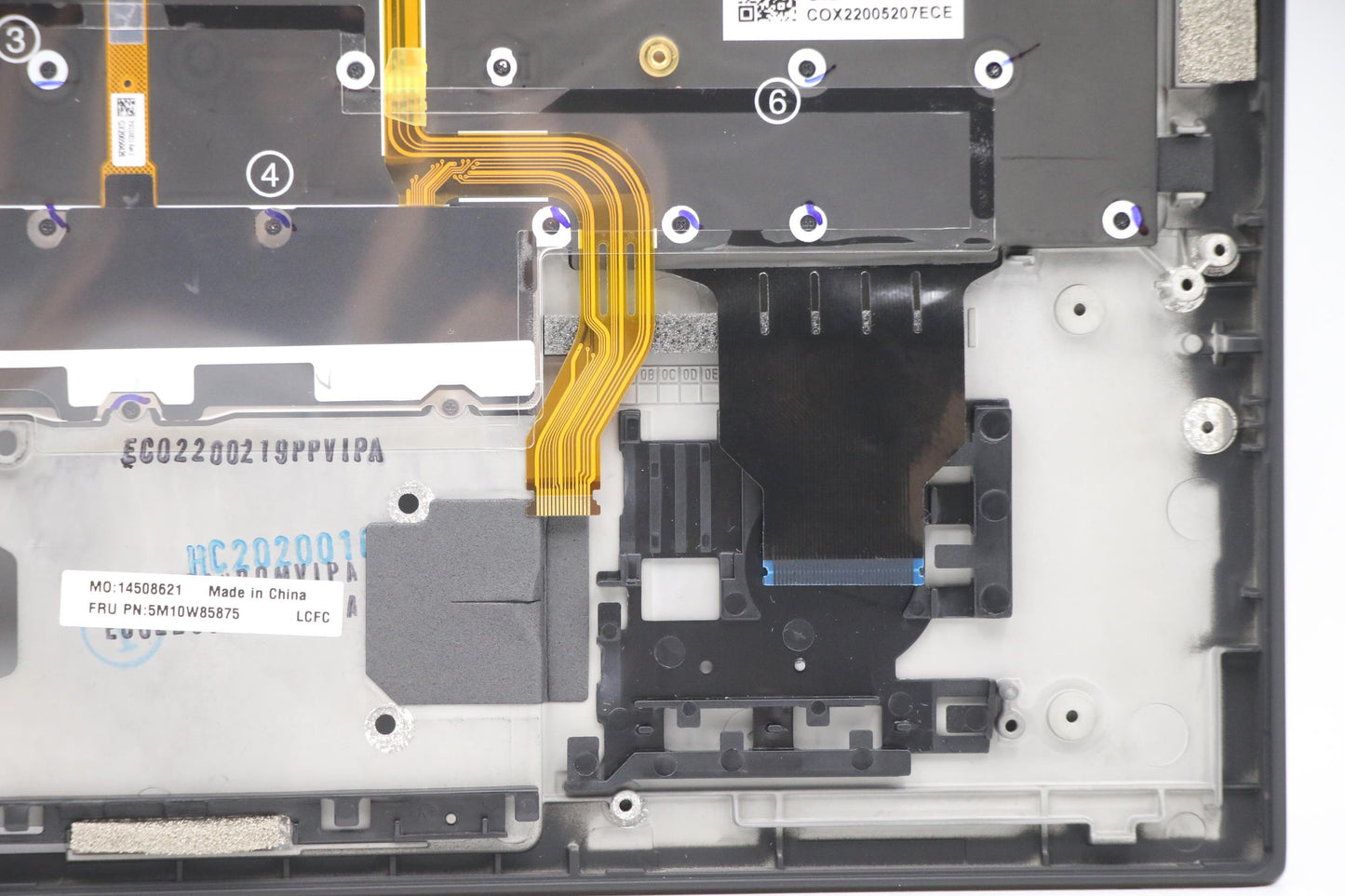 Lenovo Log Up Assy Kb Ara Wl Db Chy - 5M10W85875