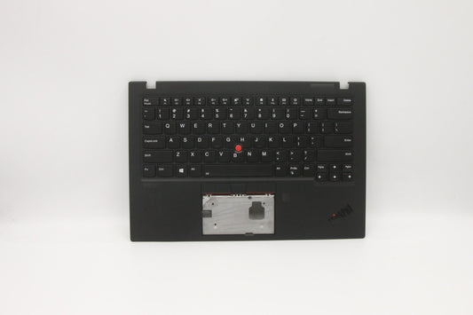 Lenovo C-Cover with USA English Backlit Keyboard, Deep Black, WLAN Compatible - 5M10W85882