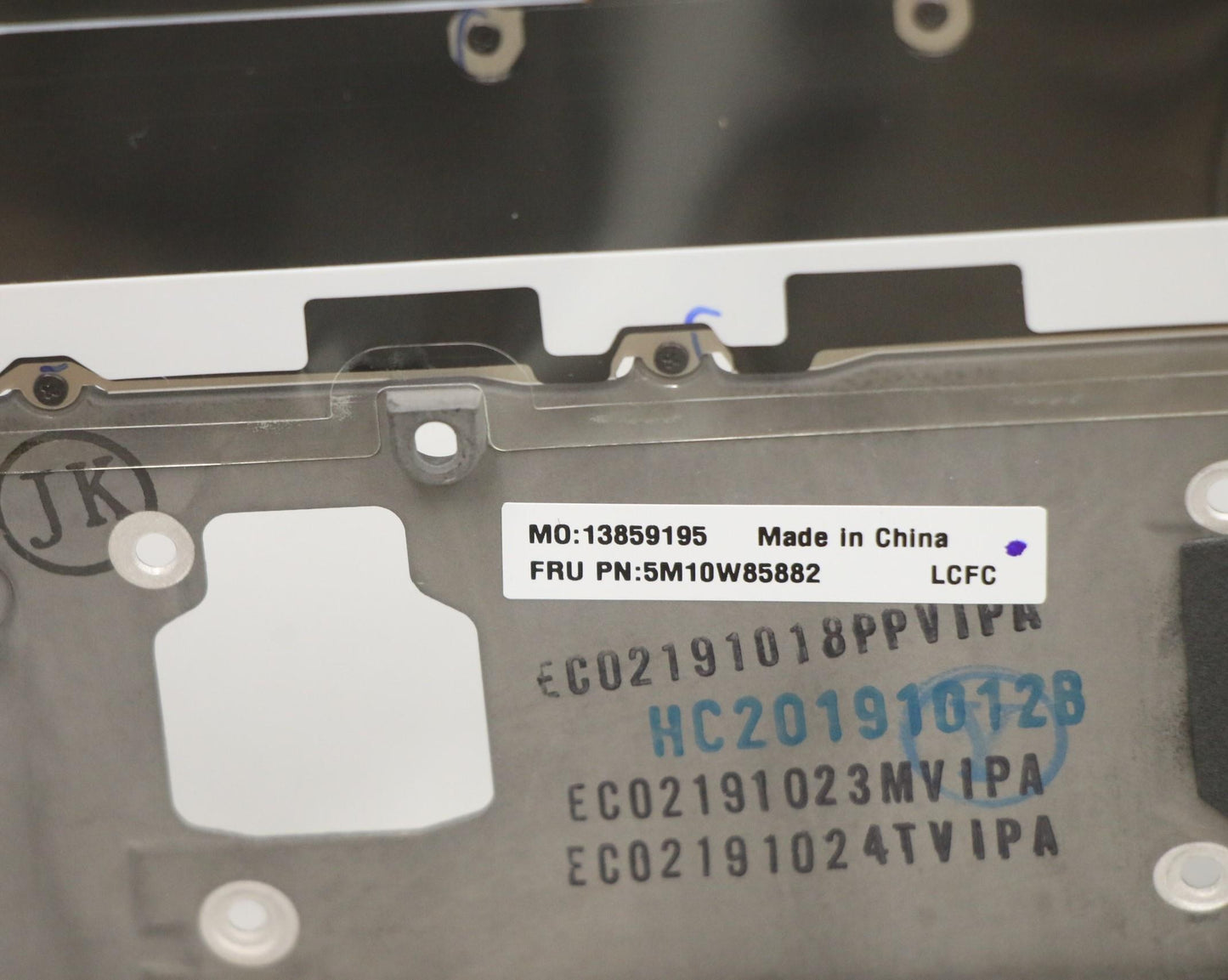 Lenovo C-Cover with USA English Backlit Keyboard, Deep Black, WLAN Compatible - 5M10W85882