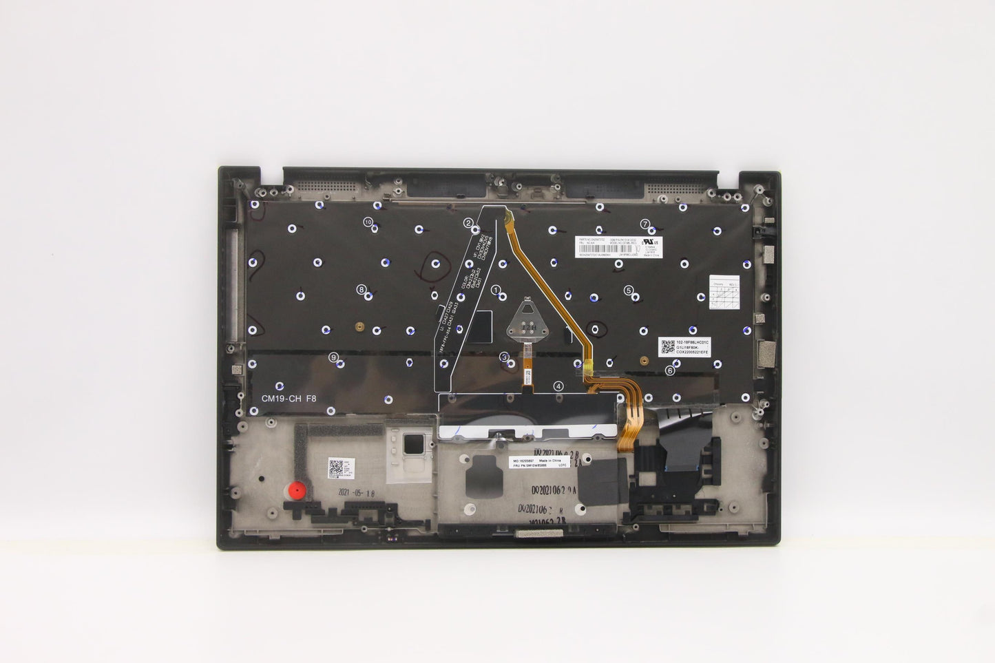 Lenovo Log Up Assy Kb Fra Eng Wl Db C - 5M10W85886
