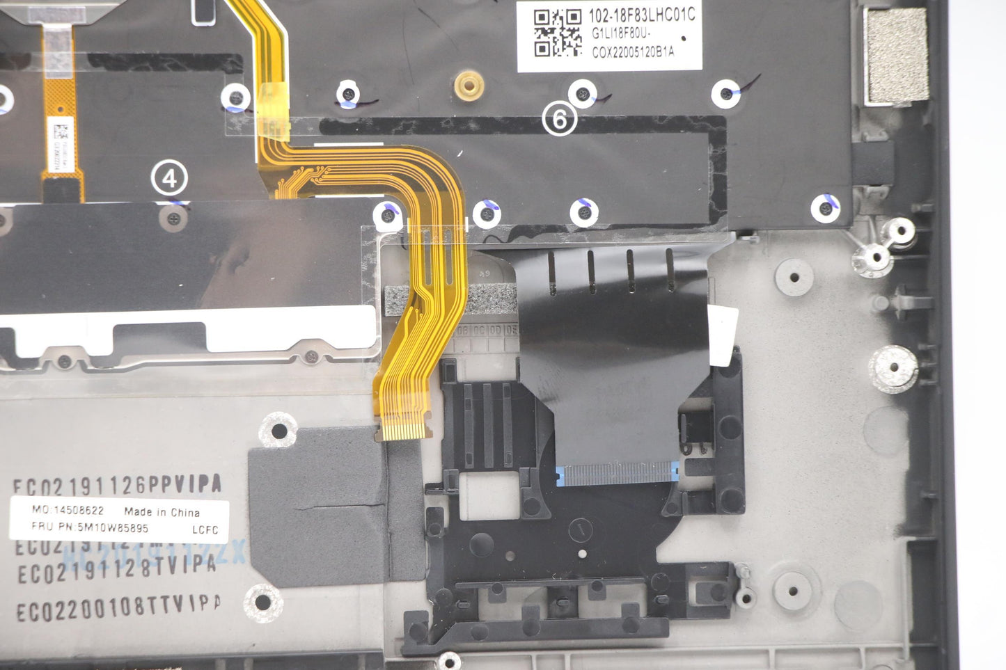 Lenovo Log Up Assy Kb Kor Wl Db Chy - 5M10W85895