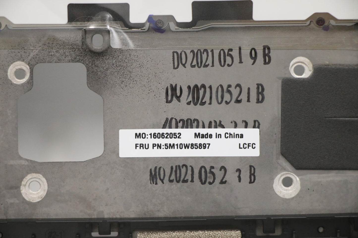 Lenovo Log Up Assy Kb Nor Wl Db Chy - 5M10W85897