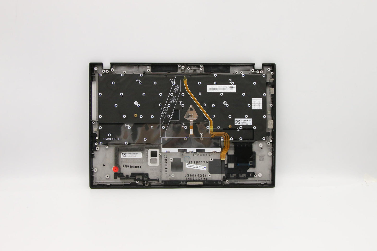 Lenovo Log Up Assy Kb Nordic Wl Db Ch - 5M10W85898