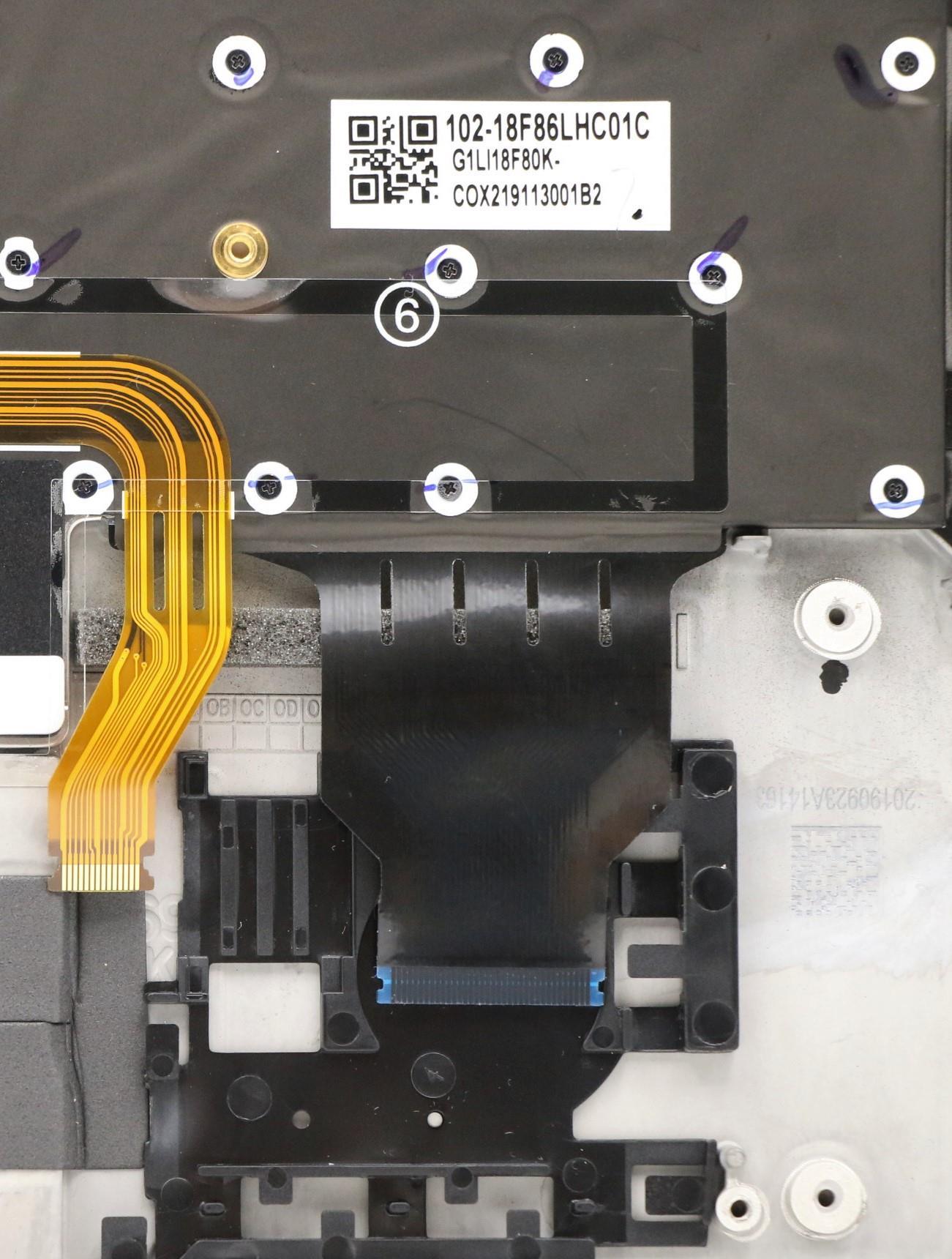 Lenovo Log Up Assy Kb Por Wl Db Chy - 5M10W85899