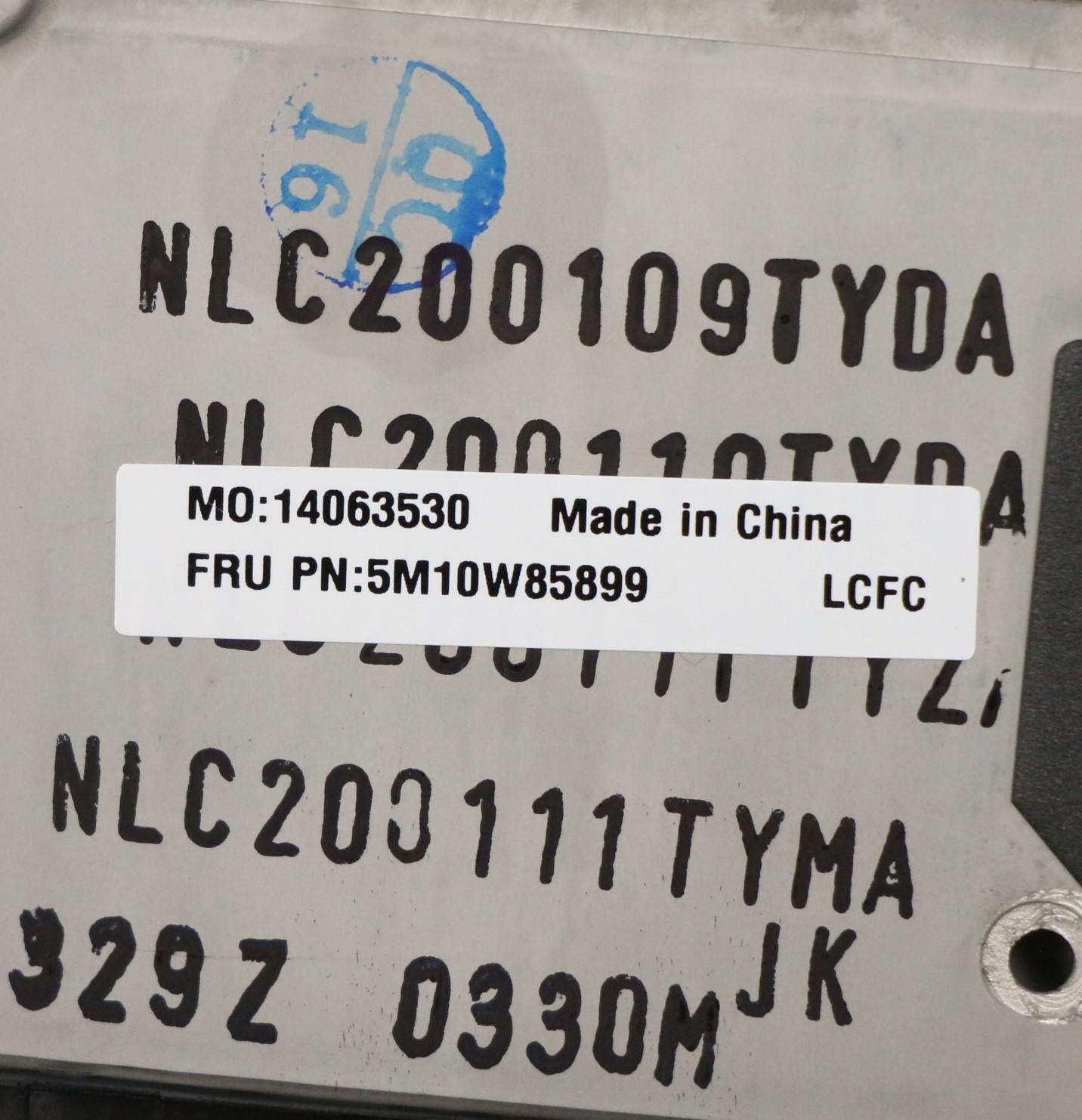 Lenovo Log Up Assy Kb Por Wl Db Chy - 5M10W85899