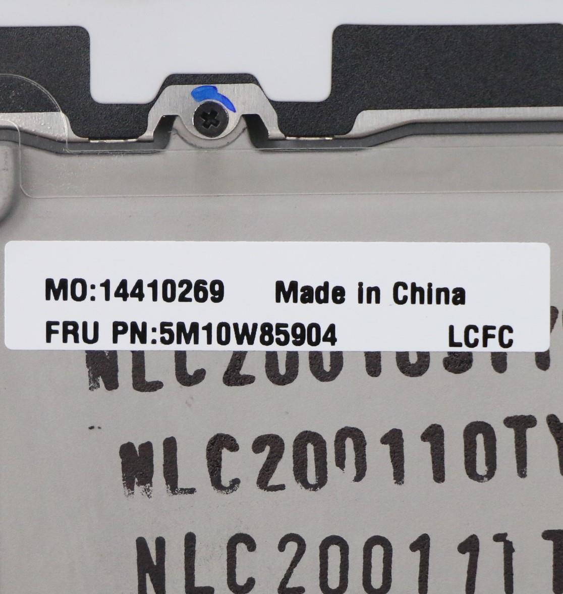 Lenovo Log Up Assy Kb Sws Wl Db Chy - 5M10W85904