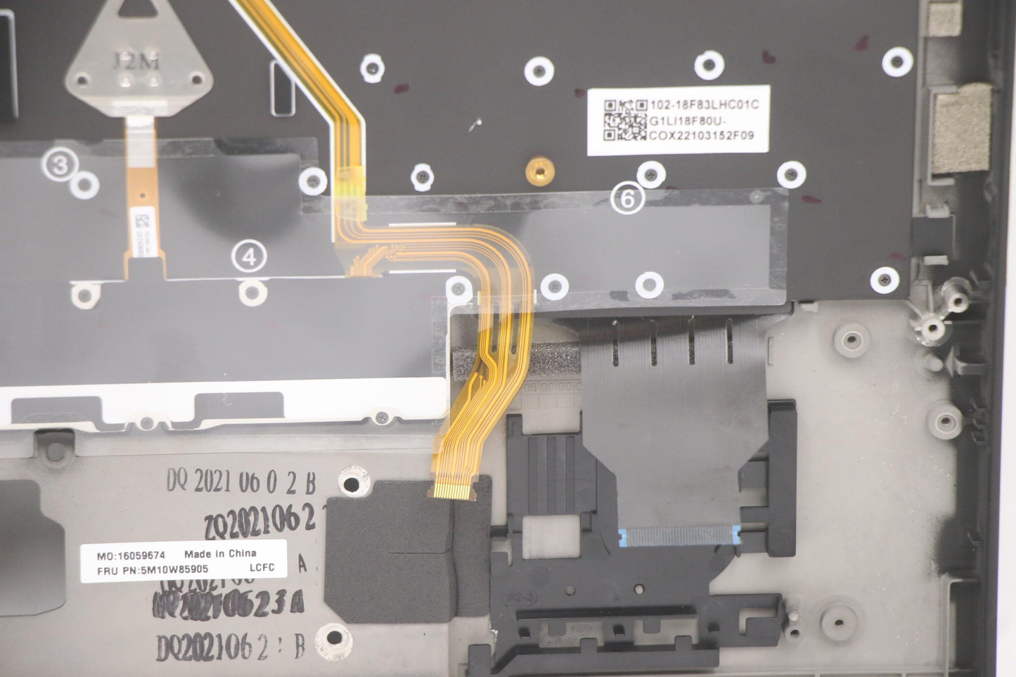 Lenovo Log Up Assy Kb Tc Wl Db Chy - 5M10W85905