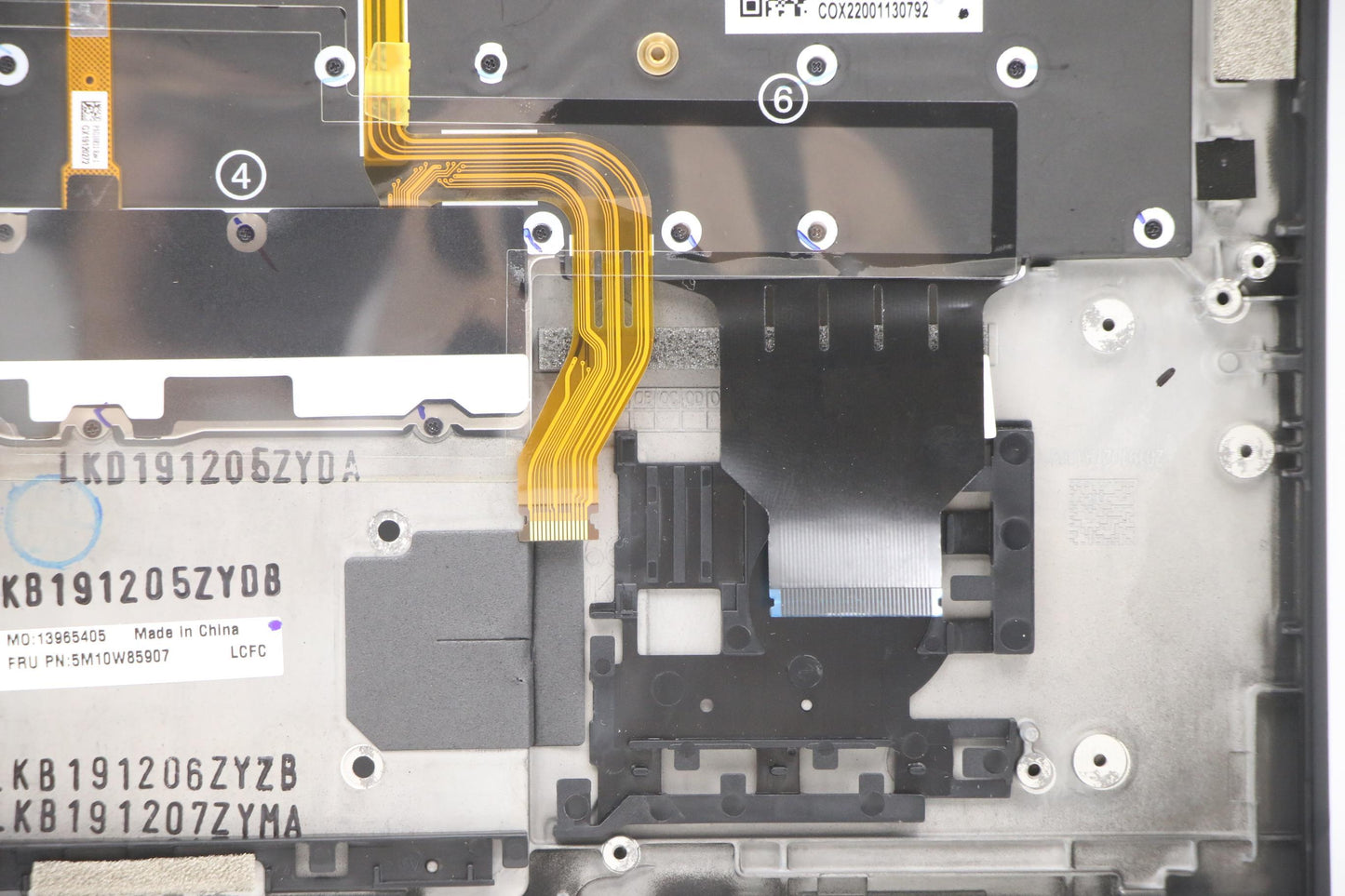 Lenovo Log Up Assy Kb Tur Wl Db Chy - 5M10W85907