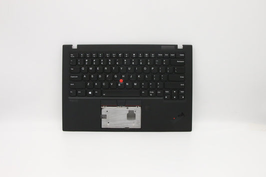 Lenovo C-Cover with Keyboard, USA English, Deep Black, Backlit, WWAN Compatible - 5M10W85918