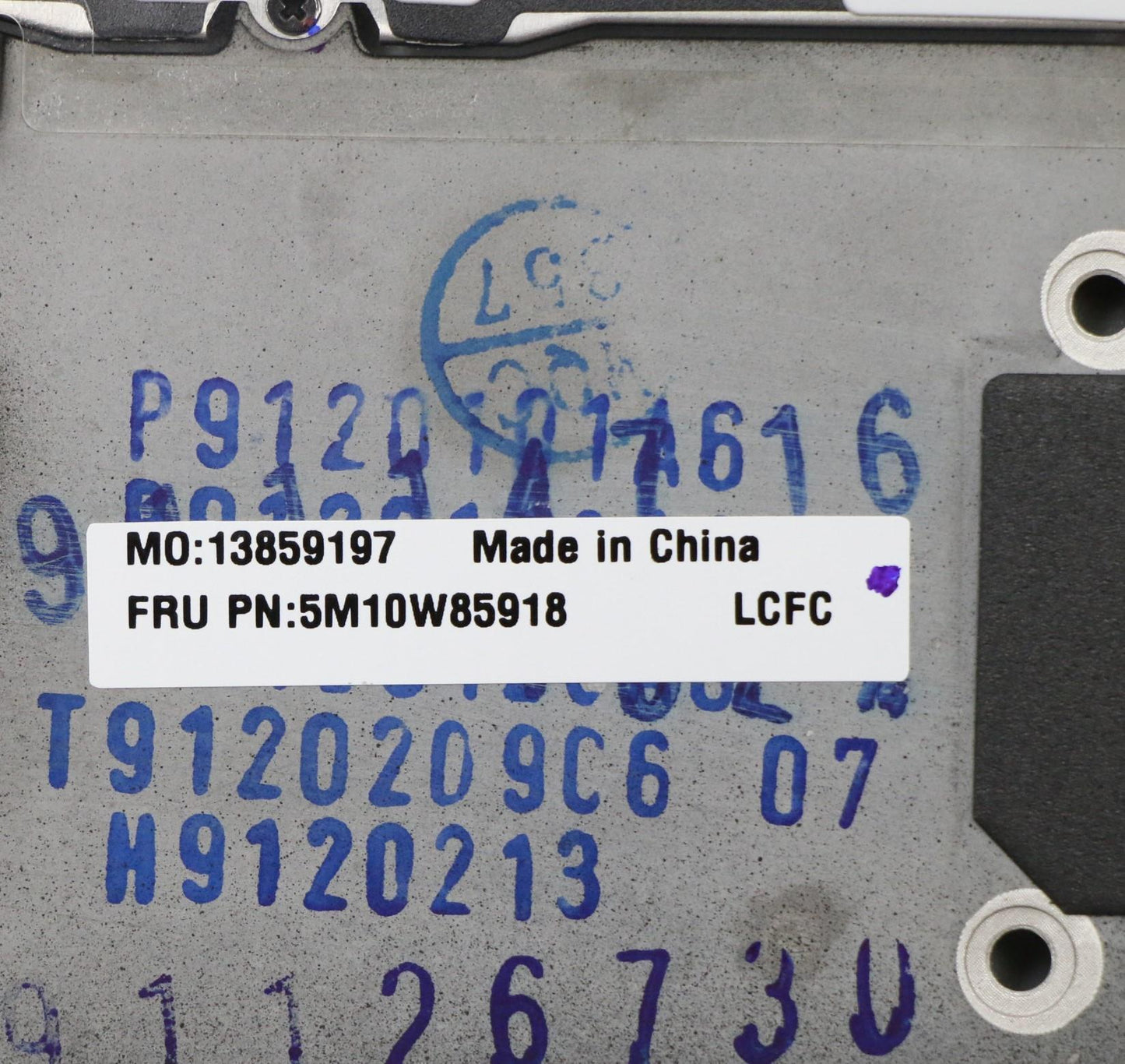 Lenovo C-Cover with Keyboard, USA English, Deep Black, Backlit, WWAN Compatible - 5M10W85918