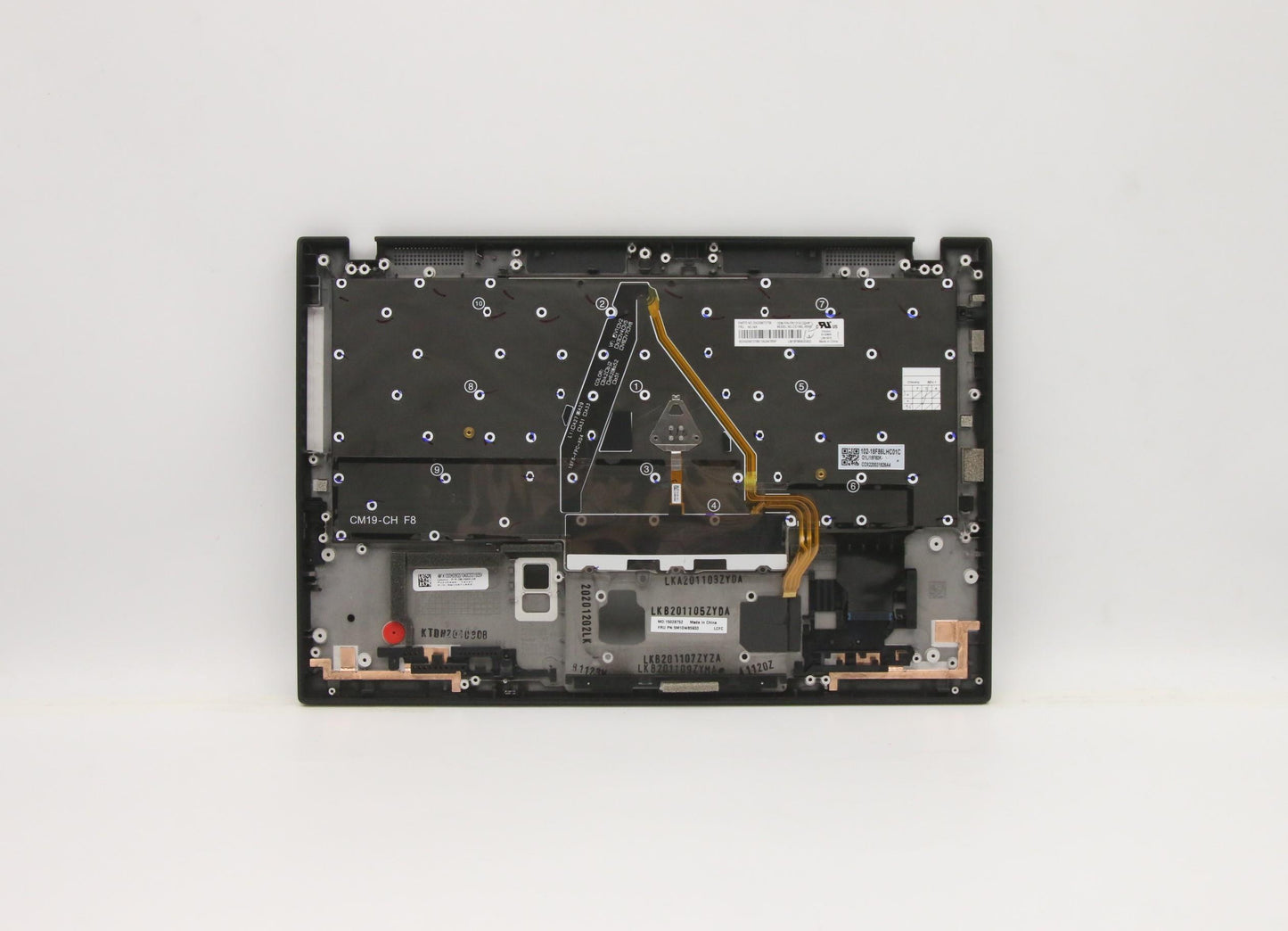 Lenovo Log Up Assy Kb Nor Ww Db Chy - 5M10W85933