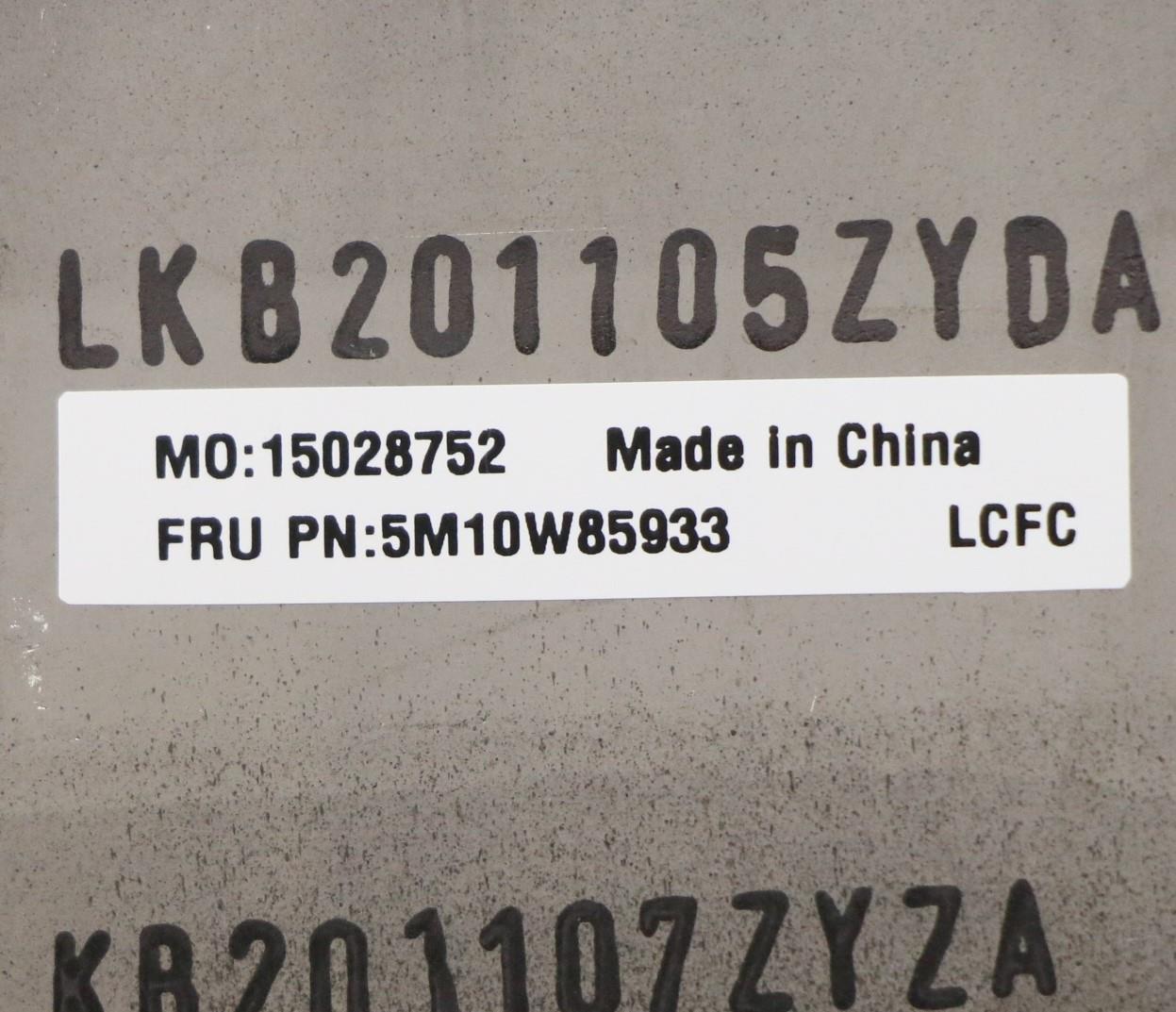 Lenovo Log Up Assy Kb Nor Ww Db Chy - 5M10W85933