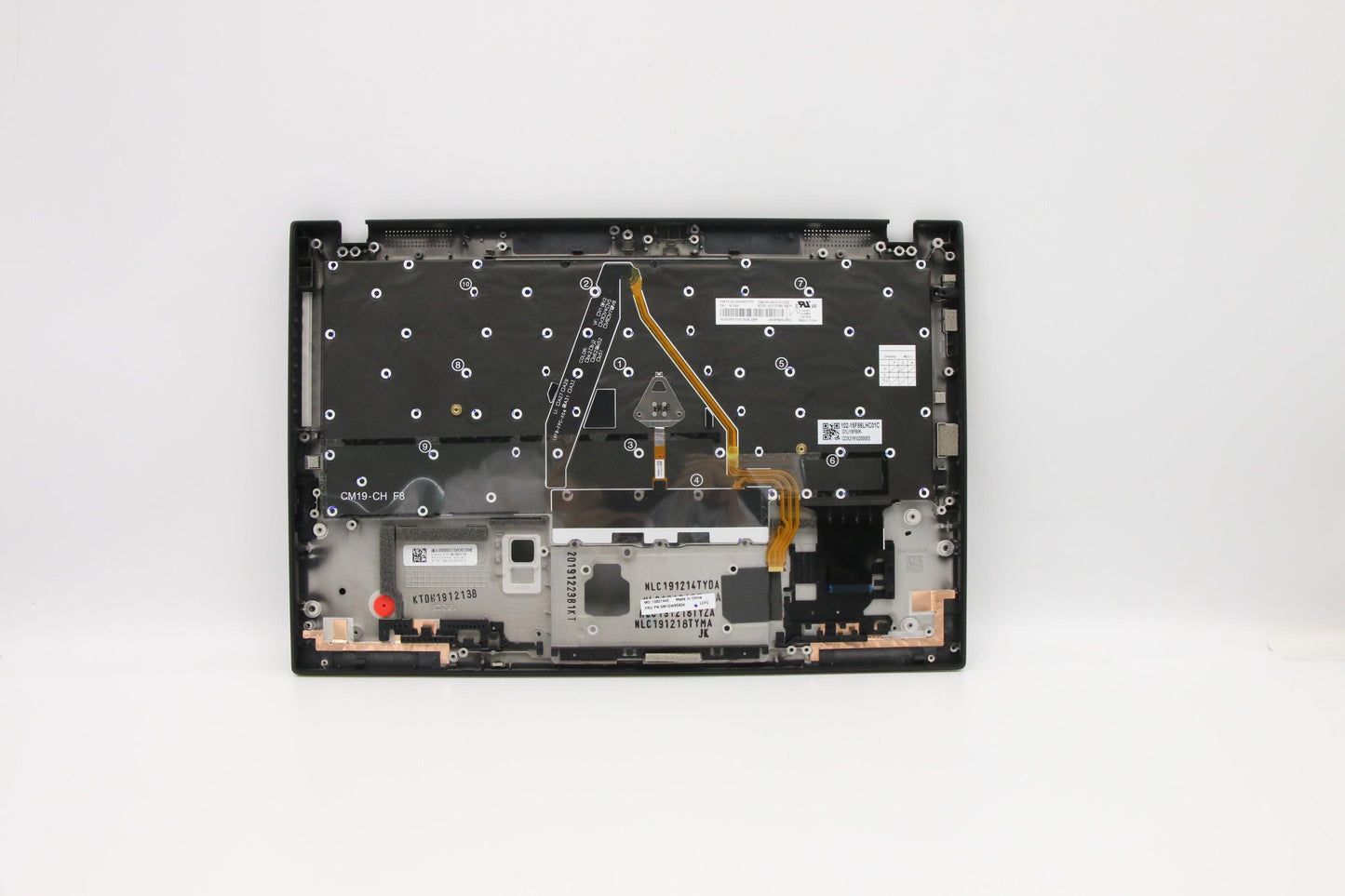 Lenovo Log Up Assy Kb Nordic Ww Db Ch - 5M10W85934