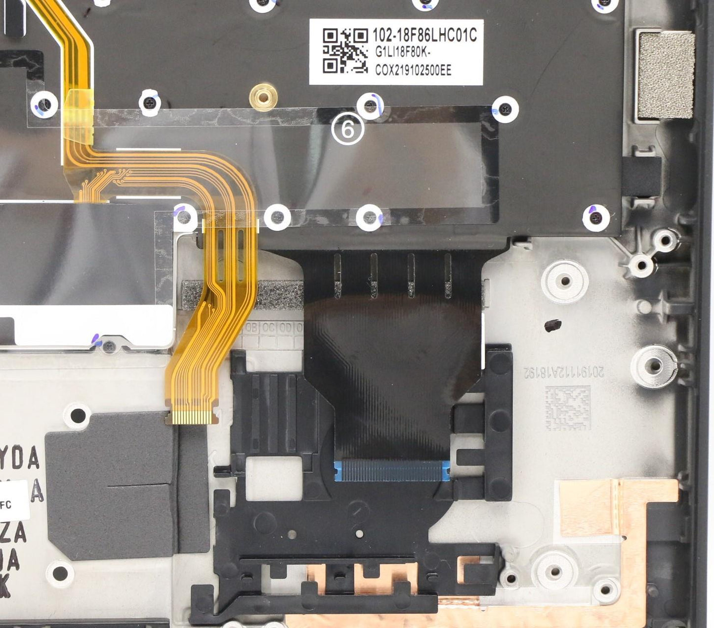 Lenovo Log Up Assy Kb Nordic Ww Db Ch - 5M10W85934