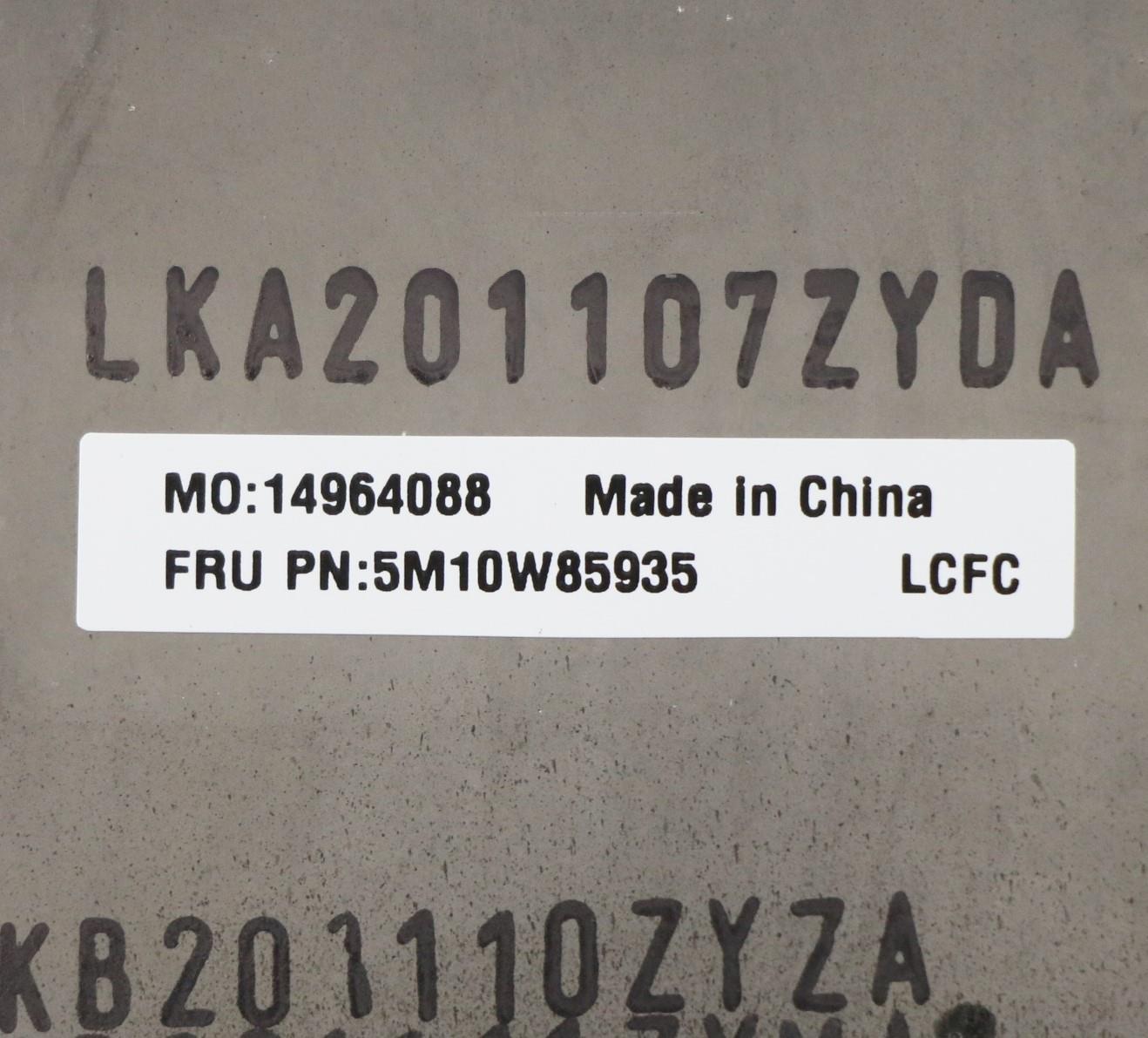 Lenovo Log Up Assy Kb Por Ww Db Chy - 5M10W85935
