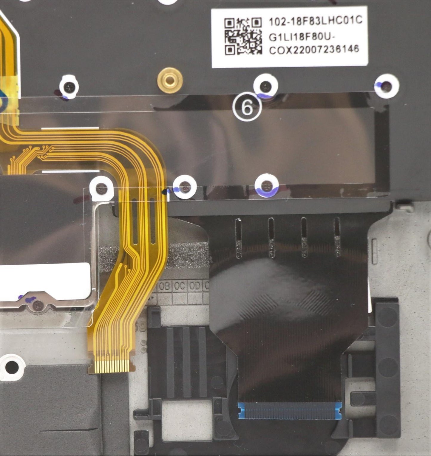 Lenovo Log Up Assy Kb Rus Ww Db Chy - 5M10W85936