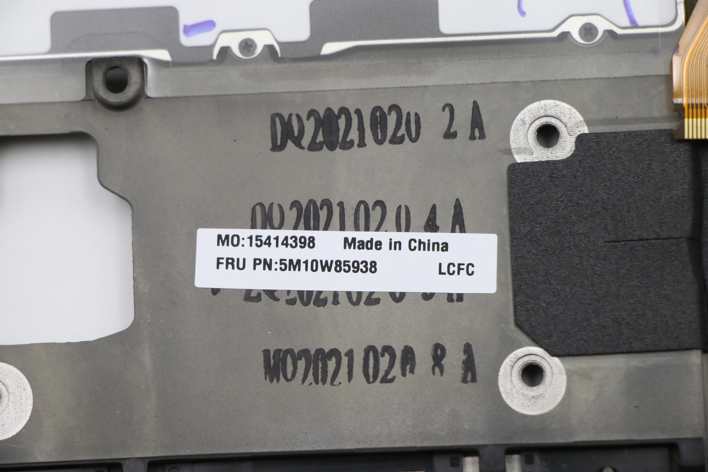 Lenovo Log Up Assy Kb Spa Ww Db Chy - 5M10W85938