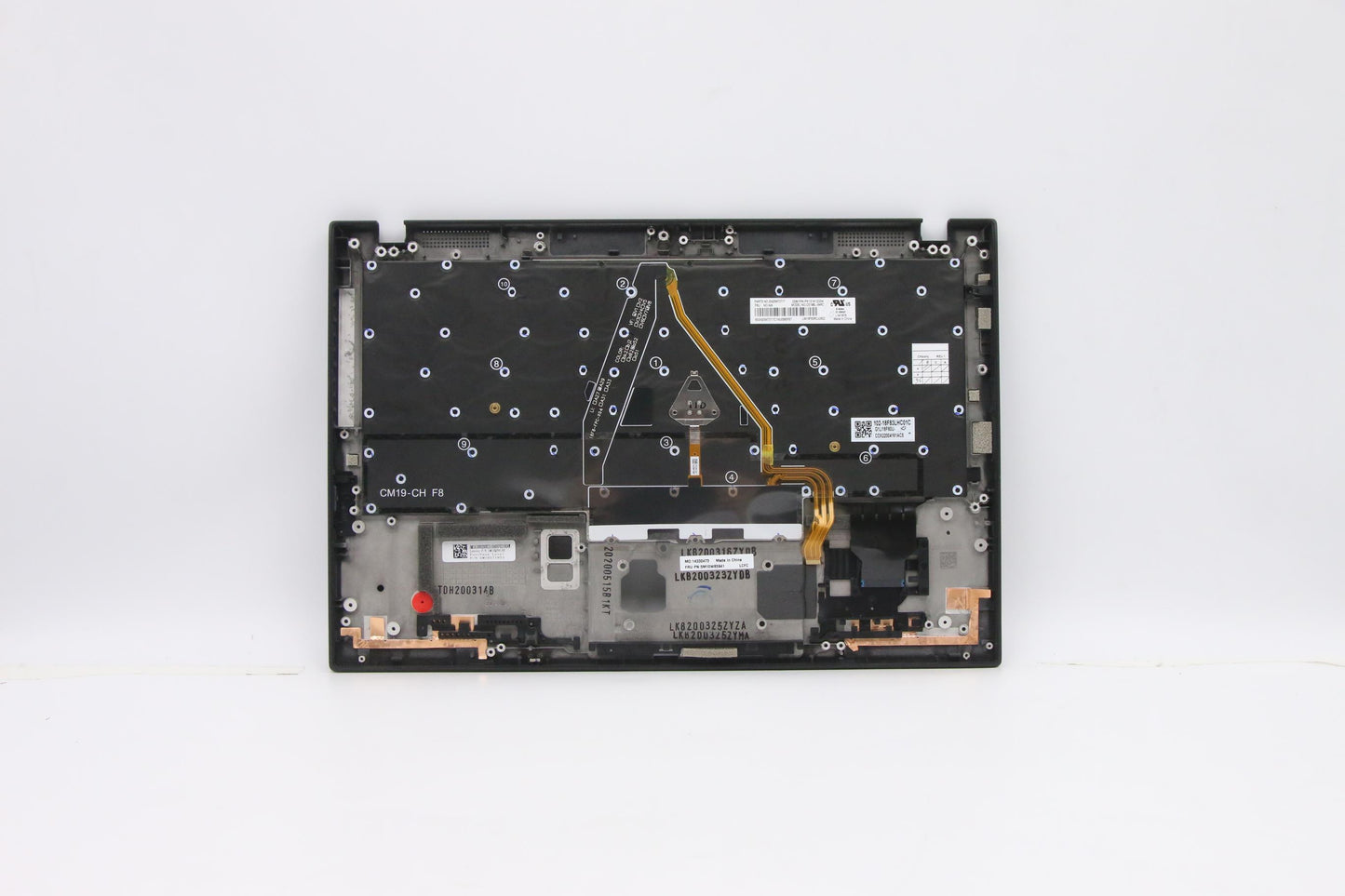 Lenovo Log Up Assy Kb Tc Ww Db Chy - 5M10W85941