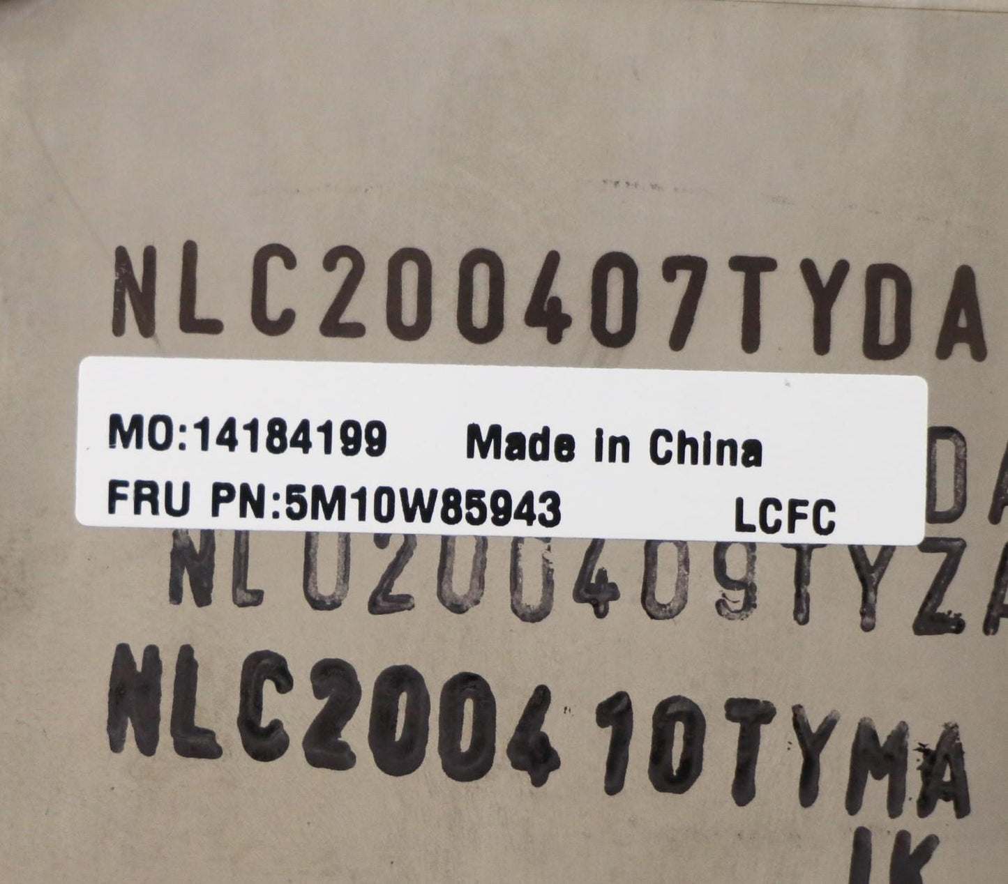 Lenovo Log Up Assy Kb Tur Ww Db Chy - 5M10W85943