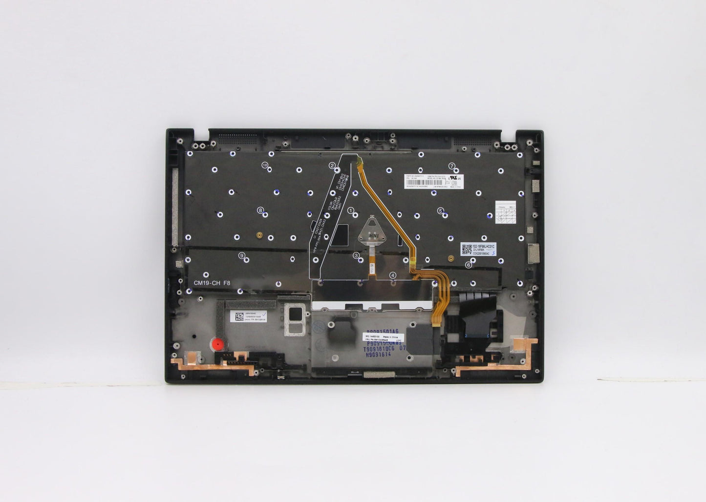 Lenovo Log Up Assy Kb Uke Ww Db Chy - 5M10W85945