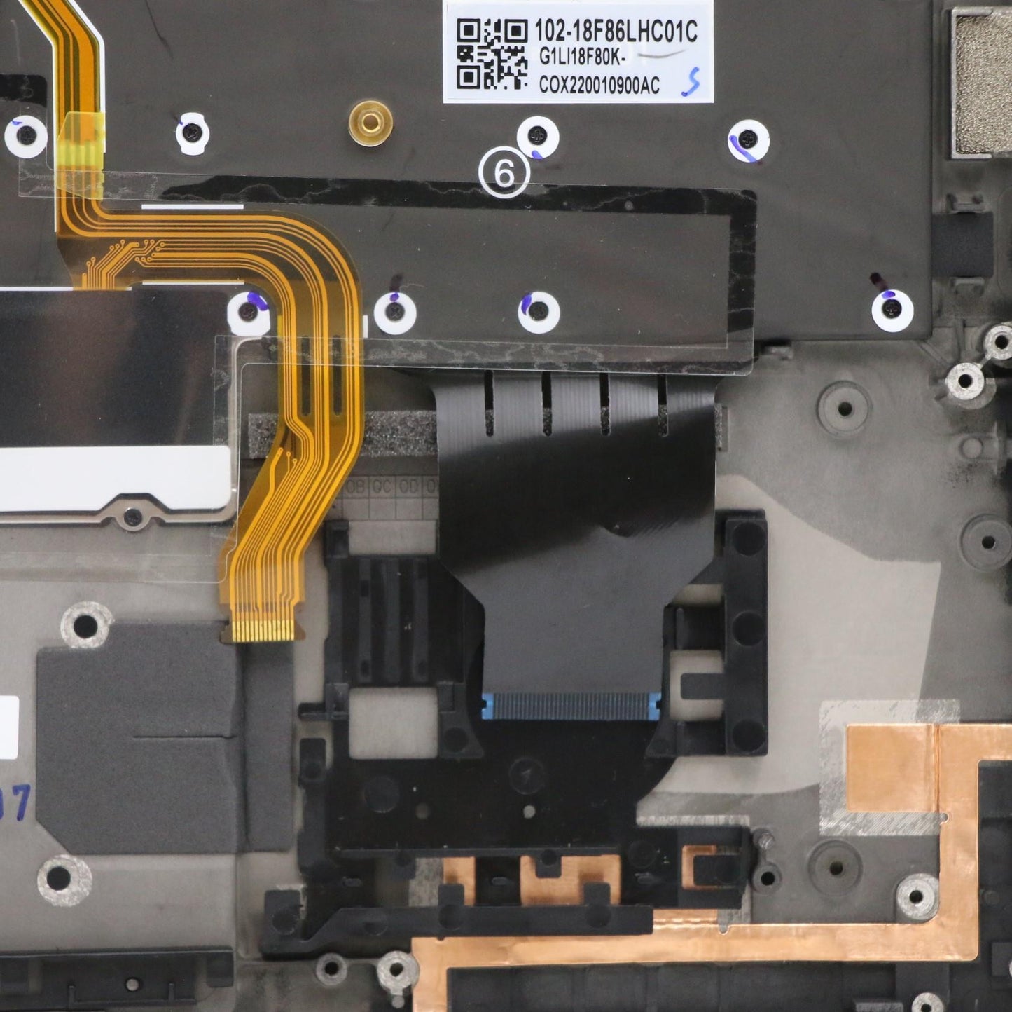 Lenovo Log Up Assy Kb Uke Ww Db Chy - 5M10W85945