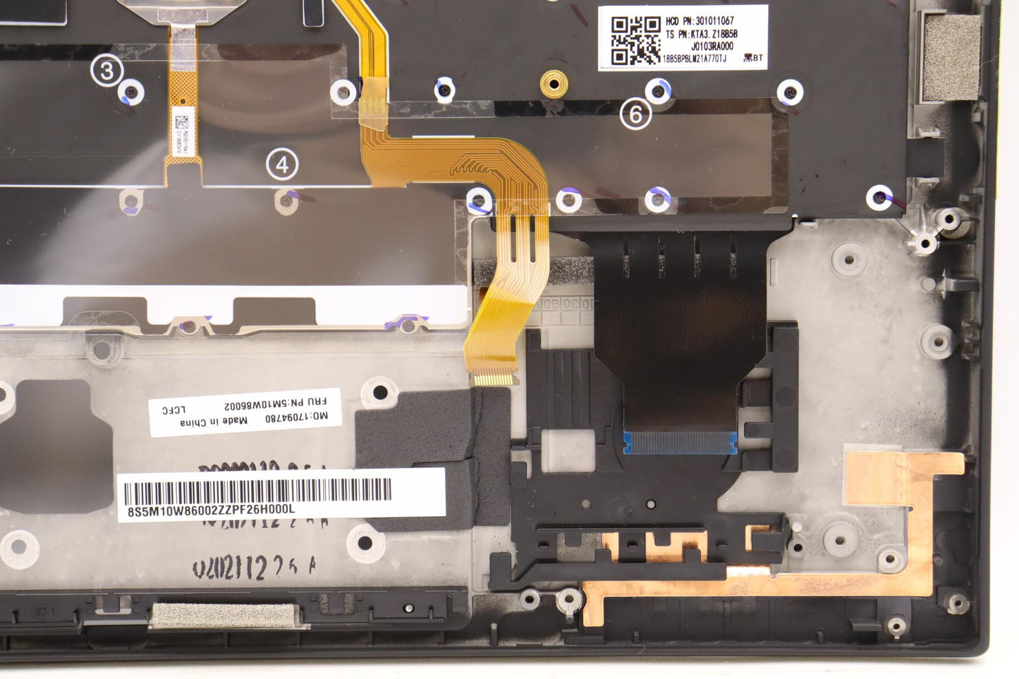 Lenovo Log Up Assy Kb Jpn Ww Db Tra - 5M10W86002