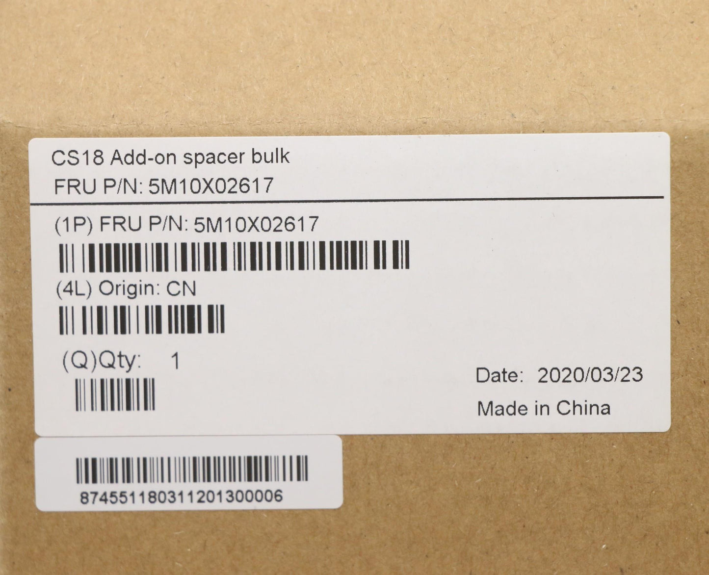Lenovo Fru Bulk Rocking Spacer - 5M10X02617