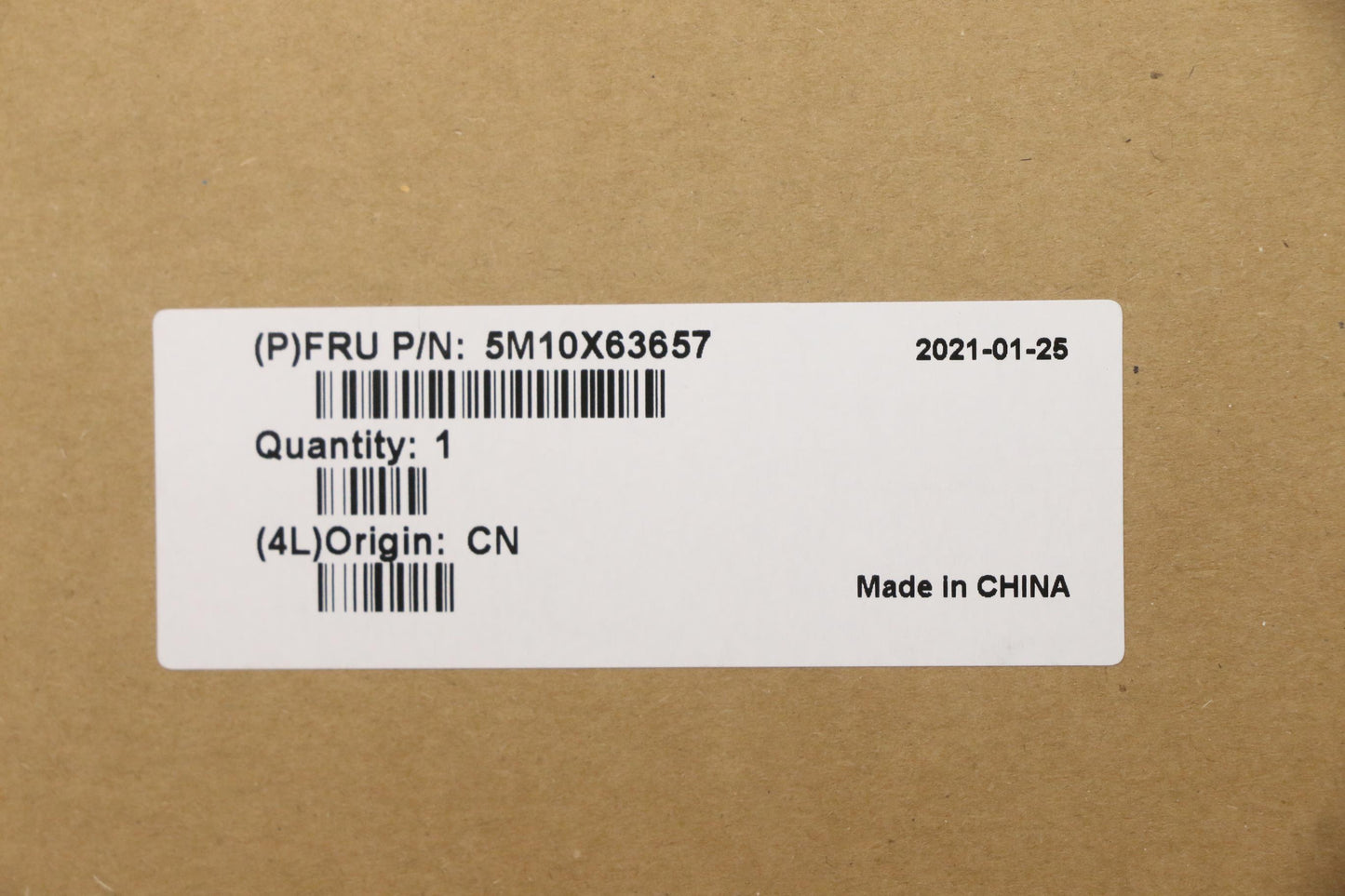 Lenovo Mech_Asm Asm,Sim,Tray - 5M10X63657