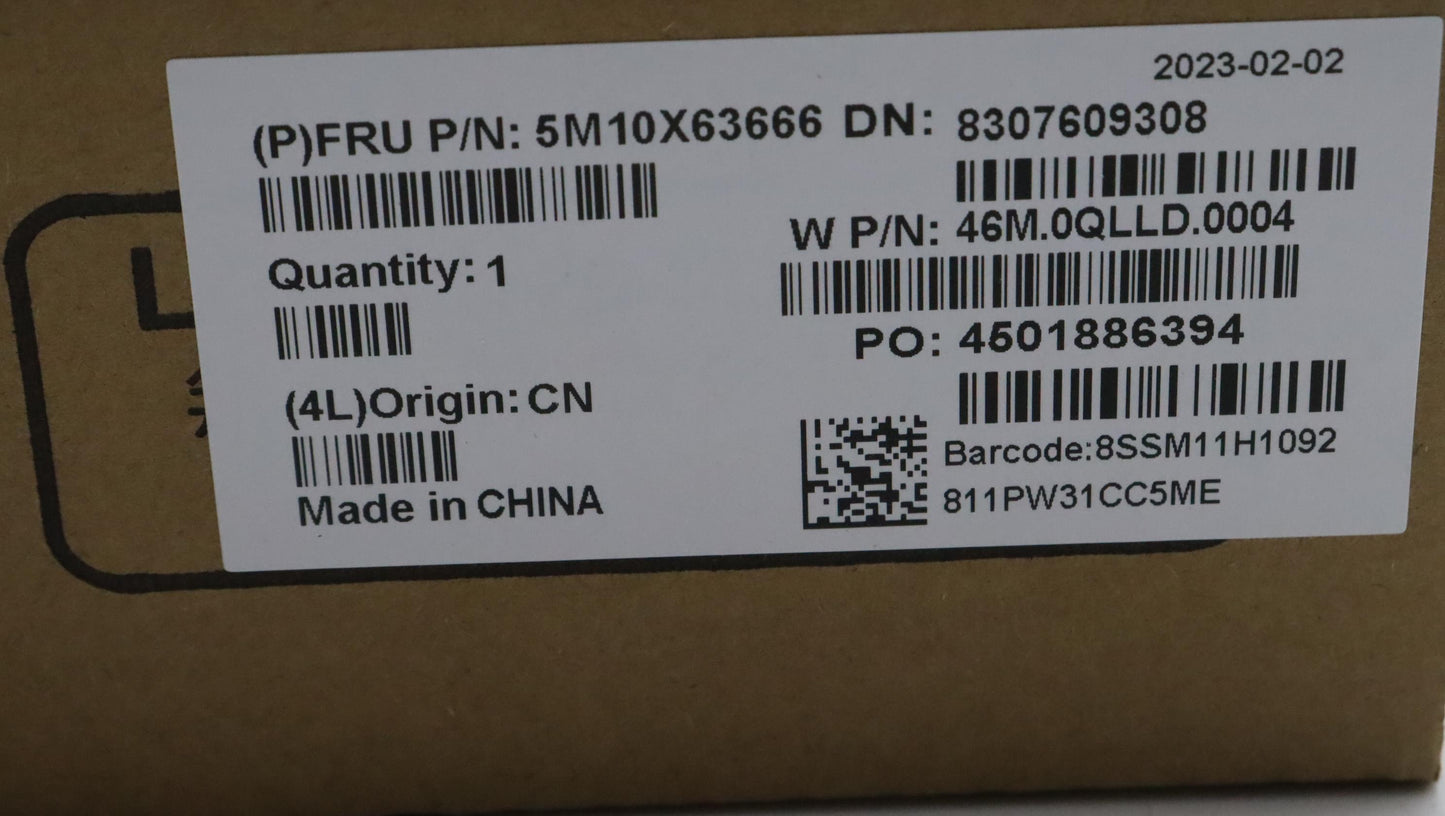 Lenovo Mechasm 133 Wuxga,Lgd,Rgb,Blac - 5M10X63666