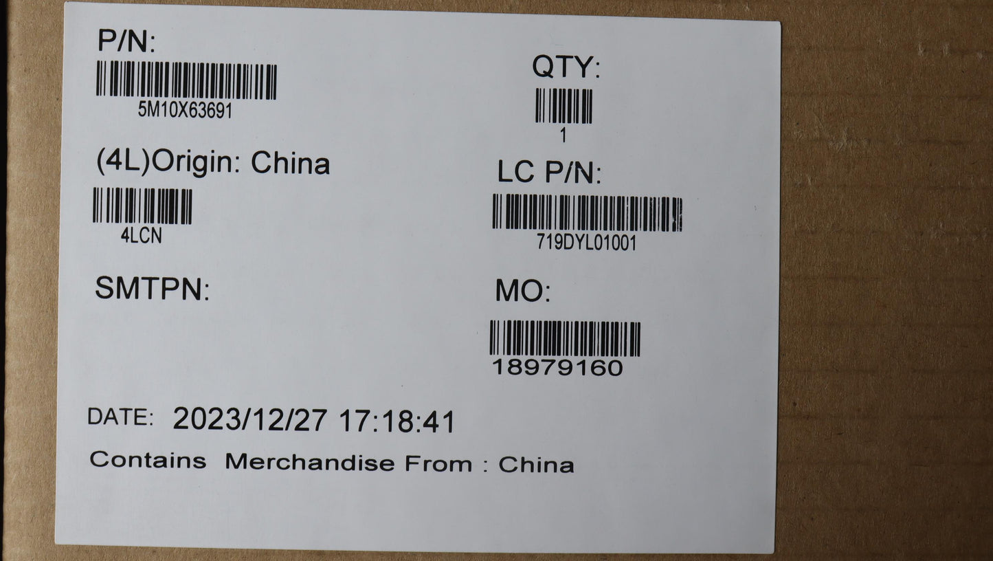 Lenovo Mech_Asm Oled + Frame + Hinge, - 5M10X63691