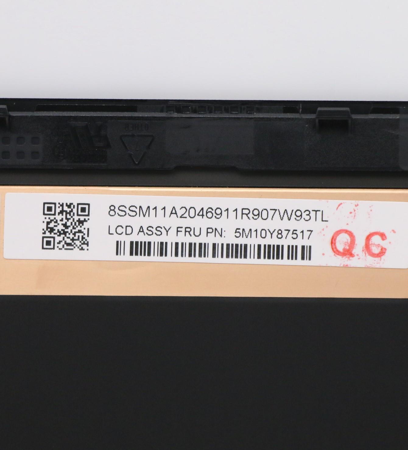 Lenovo 15.6" UHD Touch LCD Module, Anti-Reflection, Anti-Smudge, OLED, Color Calibration - 5M10Y87517